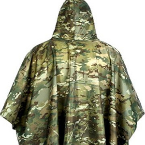 Multicam Camouflage Tactical Poncho raincoat