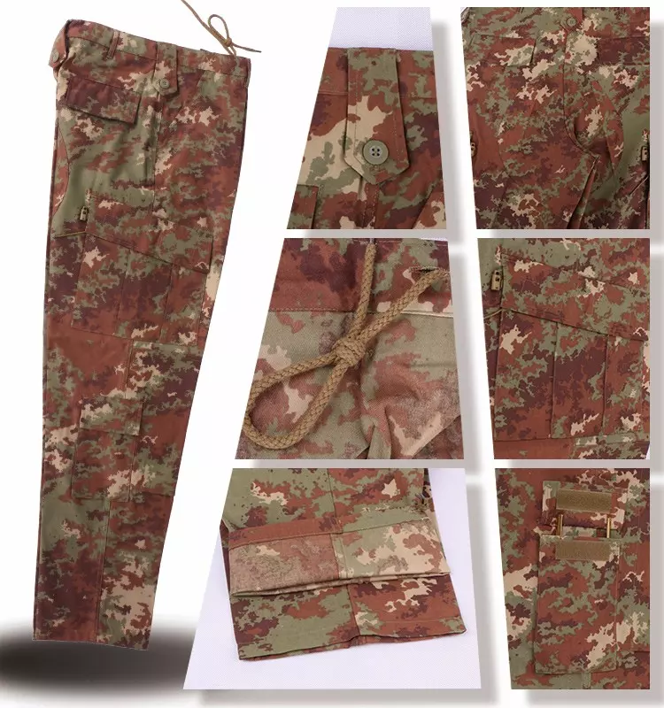 Italy Camouflage Tactical Combat ACU Uniform For Battle