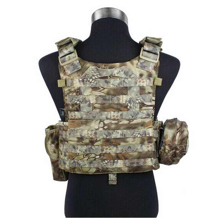 Camouflage Combat Tactical Vest with Pouch