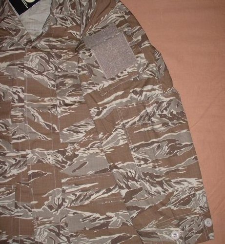 US Desert Tiger stripe BDU tiger stripe tactical camouflage uniform