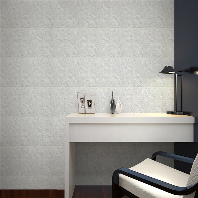 pvc 3d wall panel stickers for living room wall covering