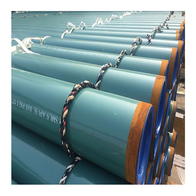 DIN 30678 Three Layer Polypropylene Coating Seamless Steel Line Pipe  Coated Seamless Steel Pipe