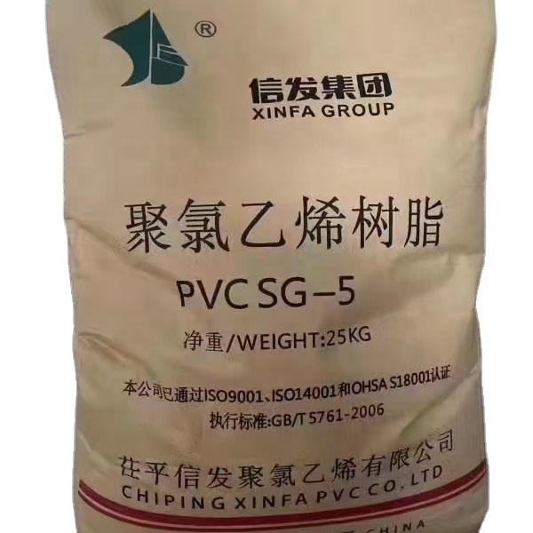 Xinfa Polyvinyl Chloride Powder PVC Resin SG-5