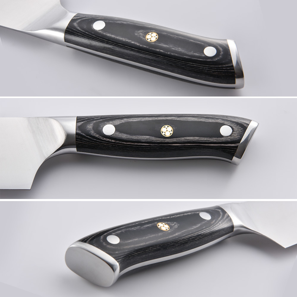 RUITAI 2020 hot sales german 14116 stainless steel blade kitchen high end 8 Inch chef knife