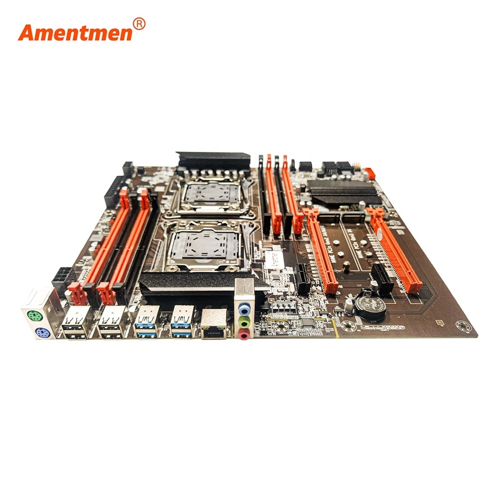 Amentmen Dual X99 Motherboard LGA2011-3 with XEON E5 2699 V3 *2 CPU With 4pcsX16GB = 64GB DDR4 2133MHz Server Memory Combo Kit