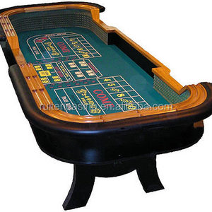 Premium Casino Professional Customization Deluxe Wood Gambling Craps Table