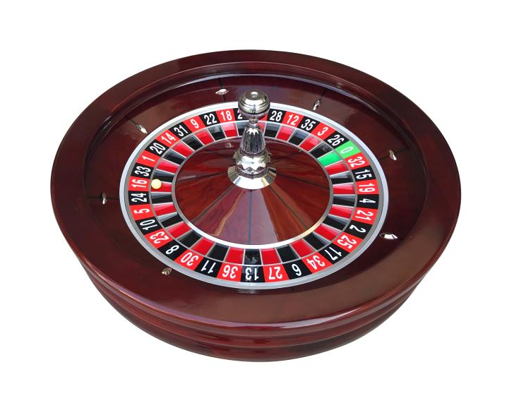 DG RUITEN 82cm Pro Wood Roulette Wheel(double0) Gambling Roulette Wheel For Casino Game