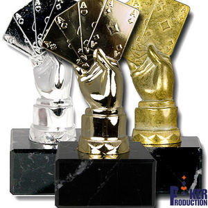 Zinc Alloy Poker Award Trophy