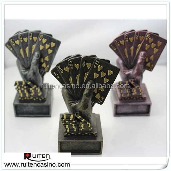 DG Ruiten poker award trophy