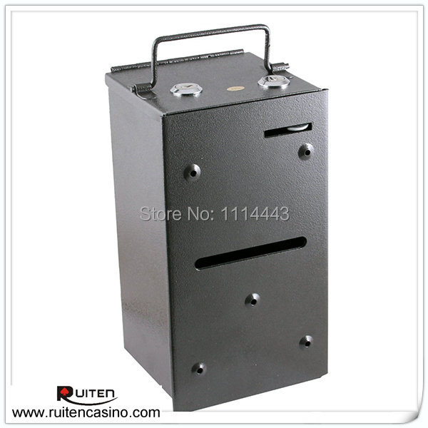 Homestyle Poker Table Metal drop box