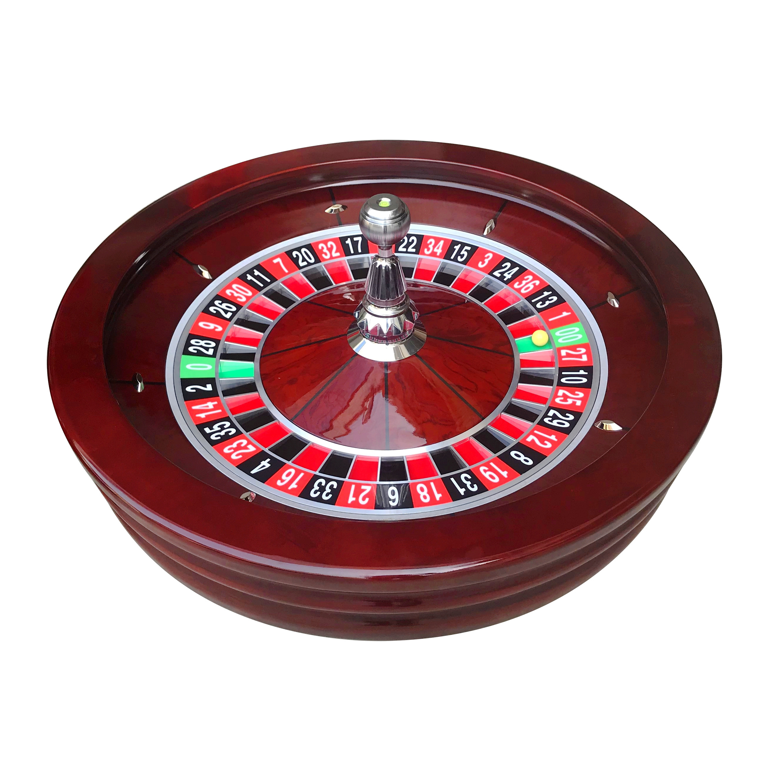 32inch  Roulette Wheels High quality Solid wood Professional Casino Roulette Wheel For Table Gambling Toy