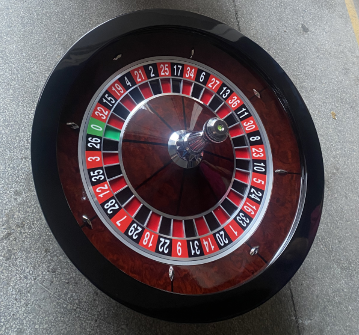 DG RUITEN 82CM Professional Wood Roulette Wheel For Home Style Roulettte Game Of Casino Style