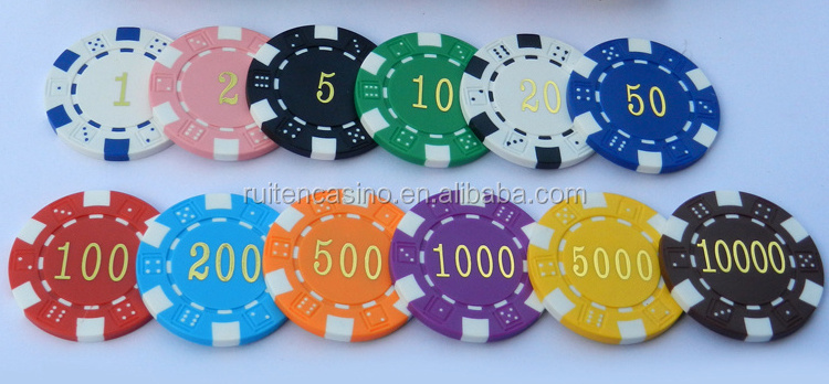 11.5g Dice ABS Poker Chips Casino Chip