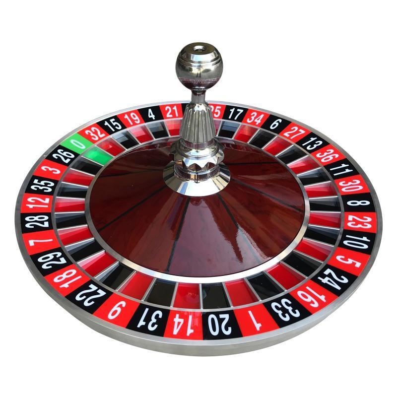 DG RUITEN 82CM Professional Wood Roulette Wheel For Home Style Roulettte Game Of Casino Style