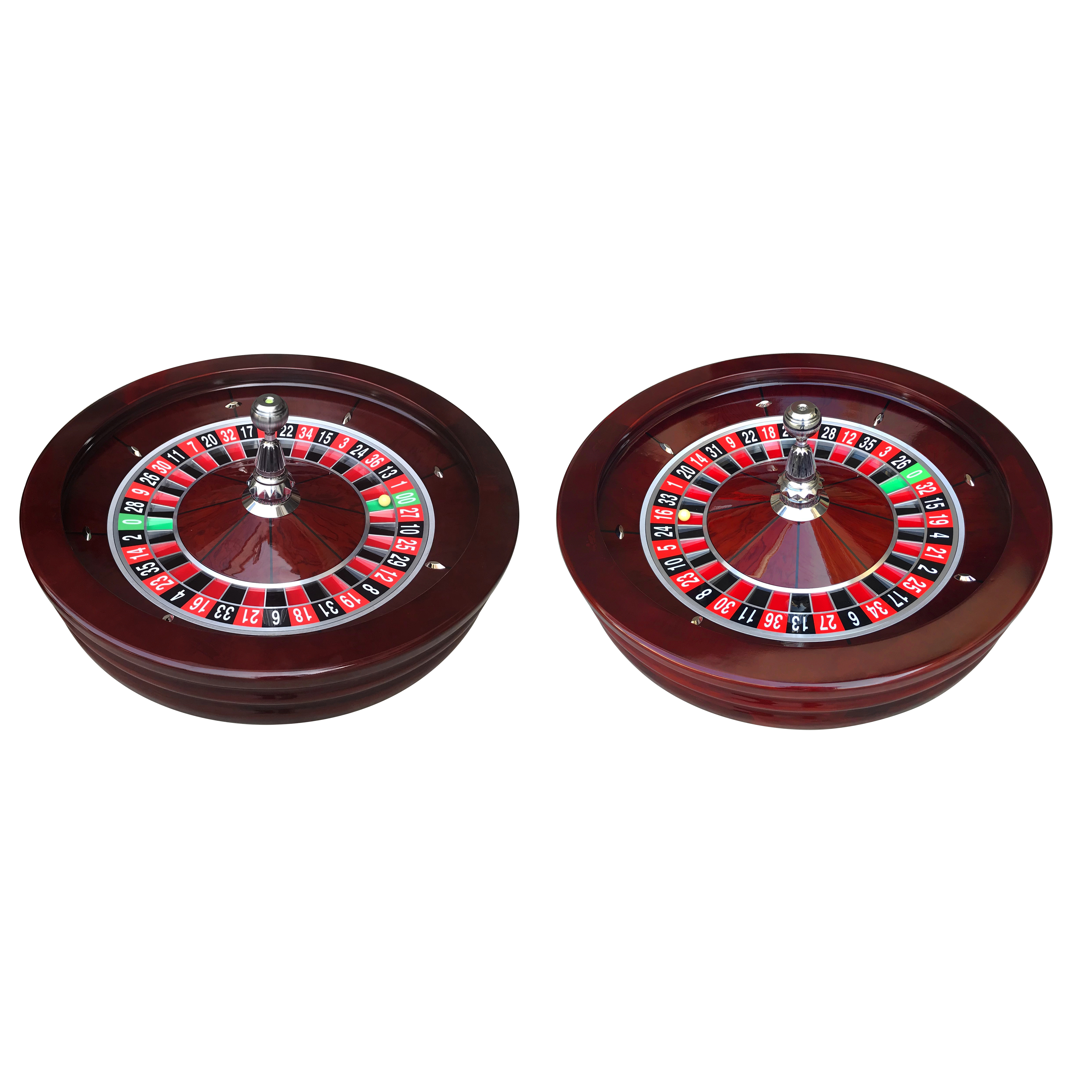 32inch  Roulette Wheels High quality Solid wood Professional Casino Roulette Wheel For Table Gambling Toy