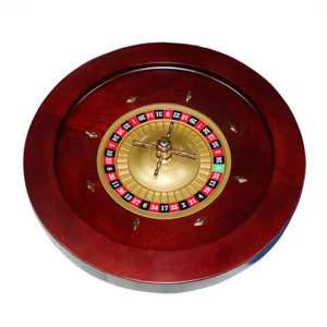 18 Inch Deluxe High Quality Solid Wood Roulette Wheel Professional Casino Roulette Wheel