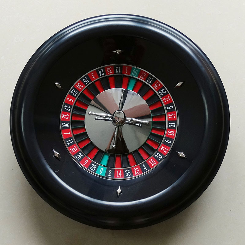 Hot Sell 18 inch small ABS roulette wheel Professional Casino Roulette For Table Game Or Gambling Game