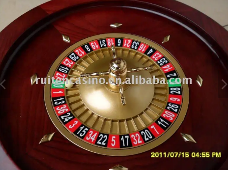 18 Inch Deluxe High Quality Solid Wood Roulette Wheel Professional Casino Roulette Wheel