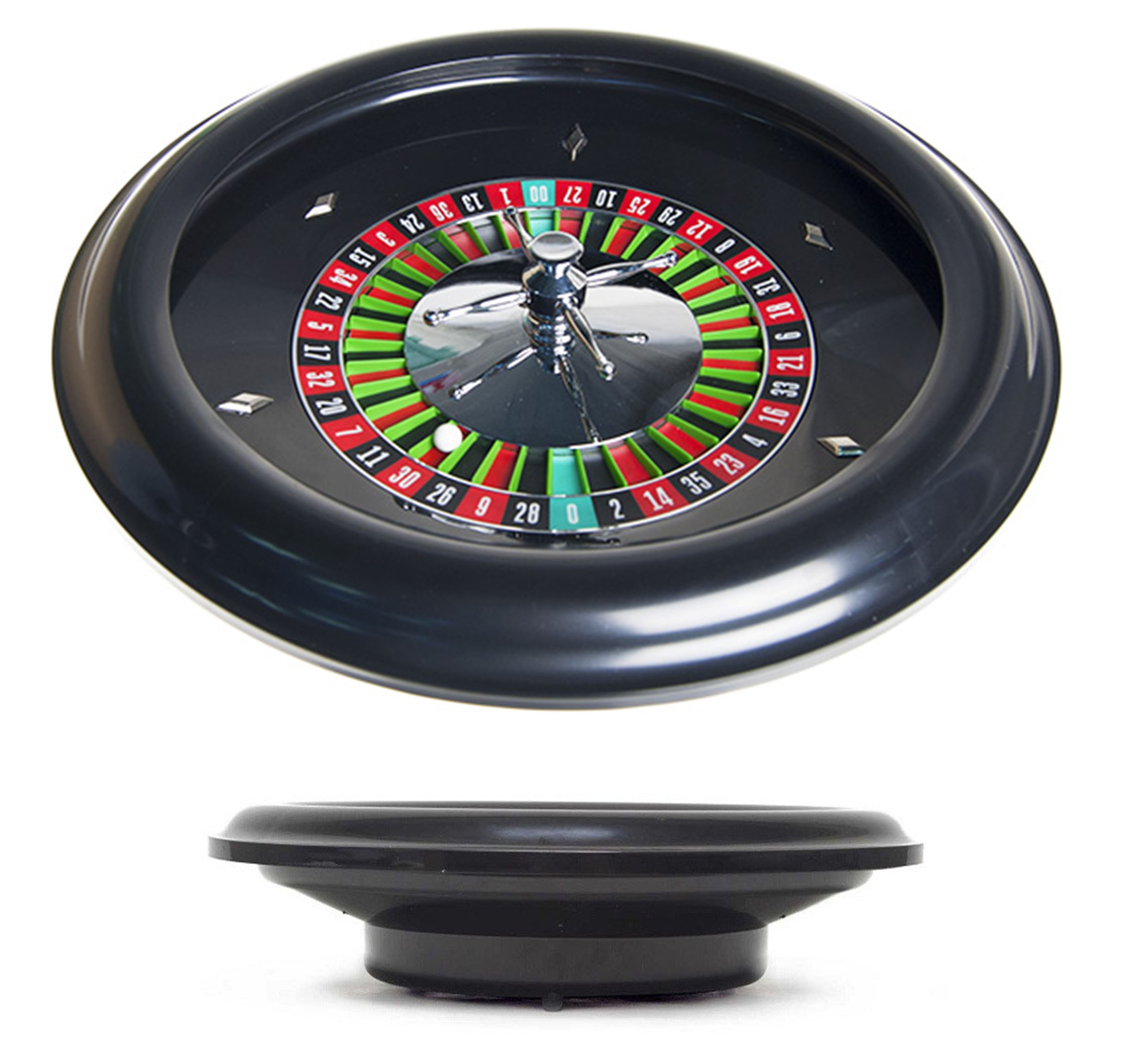 Hot Sell 18 inch small ABS roulette wheel Professional Casino Roulette For Table Game Or Gambling Game