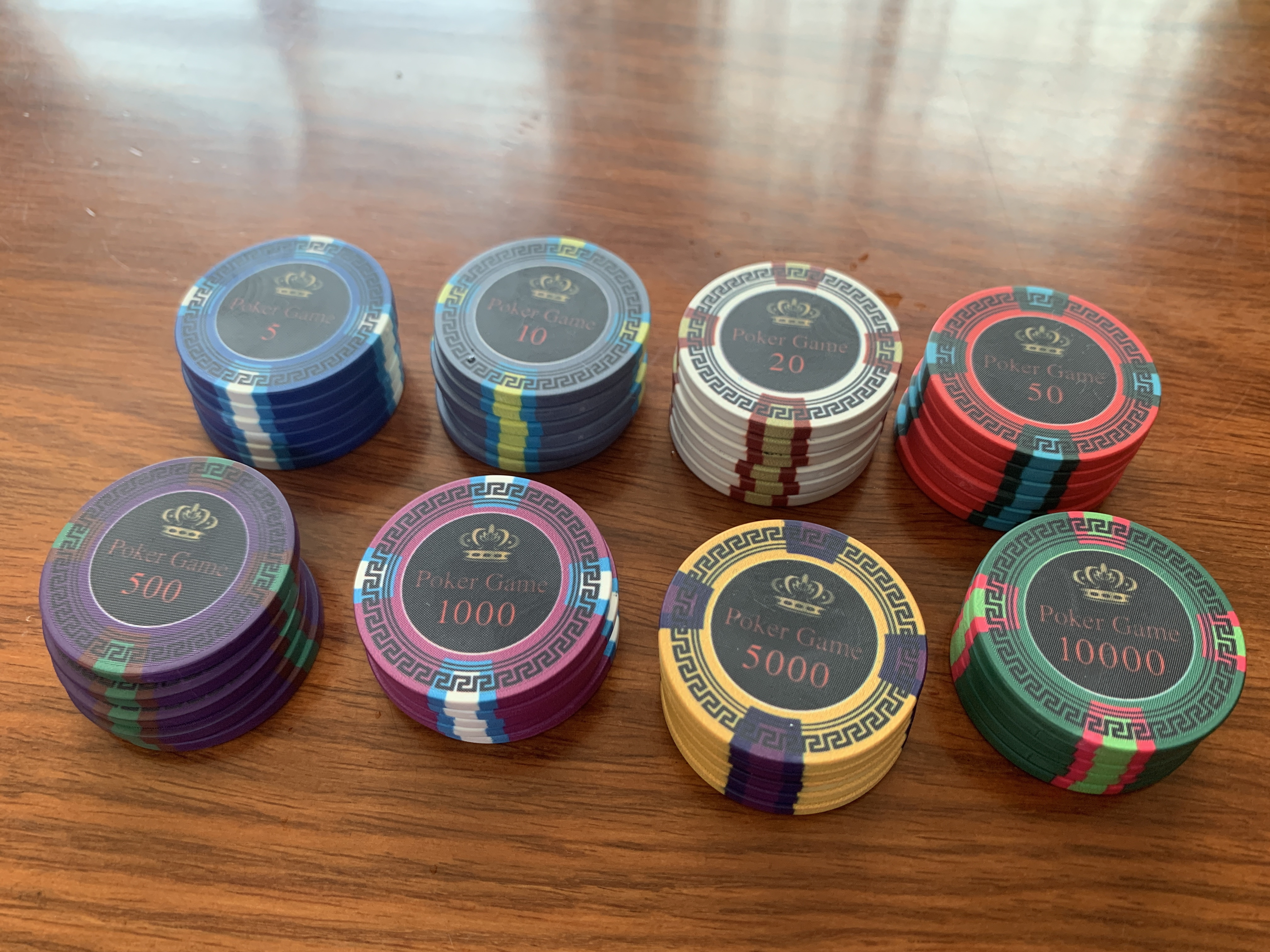 DG Ruiten 10g Professional Ceramic Poker Chips Casino Chip