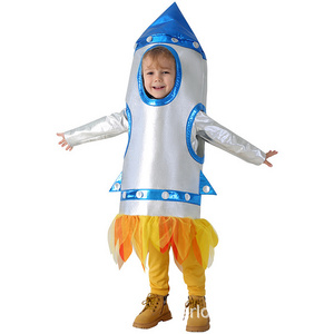 Halloween Costume Cosplay Kid Space Rocket Costume Rocket HCBC-064