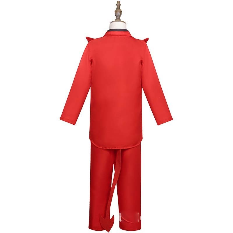 2024 New Halloween Role-Play Red Suit Devil Costume for Kids Boy ZMHC-010