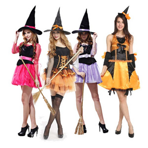 2022 New Halloween Carnival Party Fancy Dress Adult Sexy Witch Costume HCVM-026