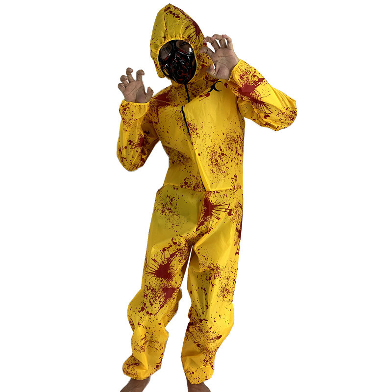 Halloween Scary Bloody Cosplay Radiation protective costume for kids ZBHC-008