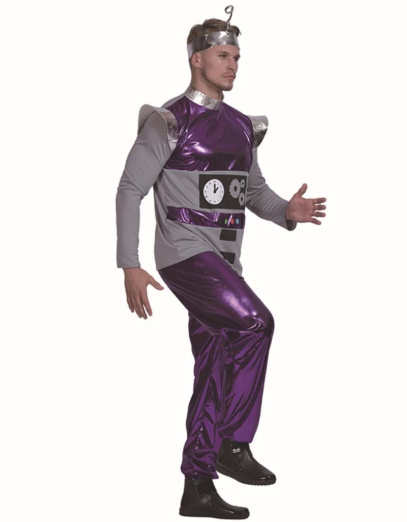 Family Space Suit Adult Dress Up Clothes Women's Robot Costume HCBC-065