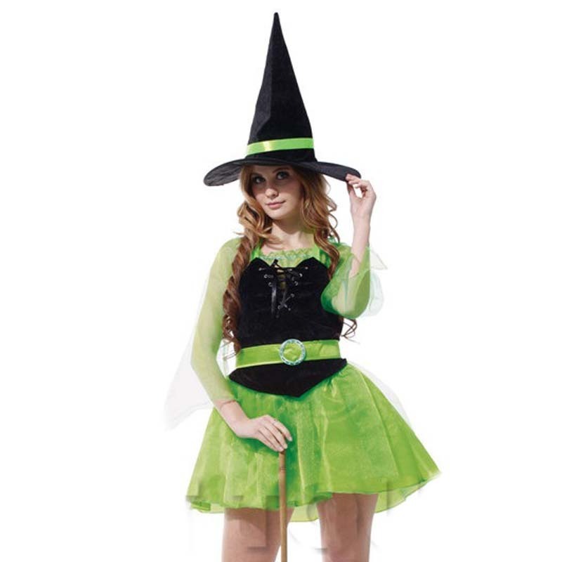 2022 New Halloween Carnival Party Fancy Dress Adult Sexy Witch Costume HCVM-026