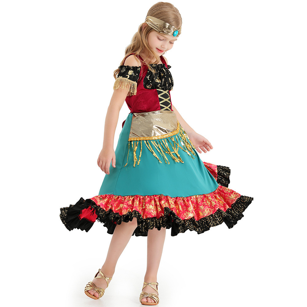 Kid Halloween Mystical gypsy girl costume ACDG-028