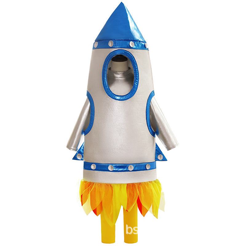 Halloween Costume Cosplay Kid Space Rocket Costume Rocket HCBC-064