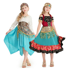 Kid Halloween Mystical gypsy girl costume ACDG-028