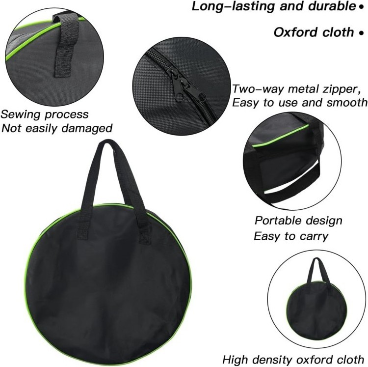 Custom EV Charger Cable Carry Bag, Waterproof Fire Retardant for Electric Vehicle Car Charger Charging Cables Plugs Storage Bag