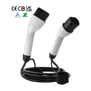 RTFLY manufacture Type 2 to Type 2 EV charging cable assembly AC 1-Phase 7KW electric car charging cable