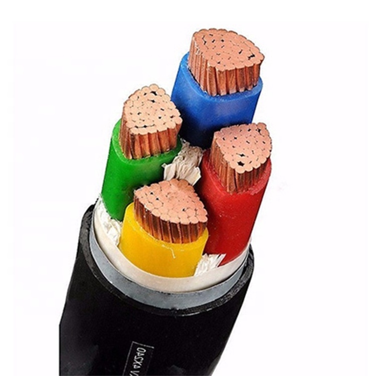 YJV 4C 70mm2 240mm2 95 sqmm 35 Core Copper Armoured XLPE PVC Power Cable For Construction