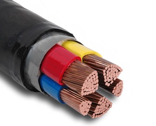 Low Smoke Halogen Free CU copper PVC cable multicore XLPE/PVC NYY/NAYY cable