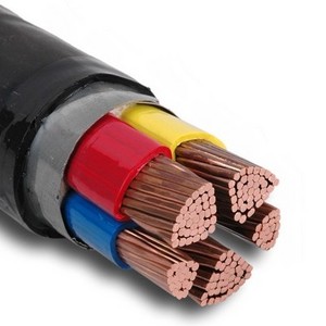 Low Smoke Halogen Free CU copper PVC cable multicore XLPE/PVC NYY/NAYY cable