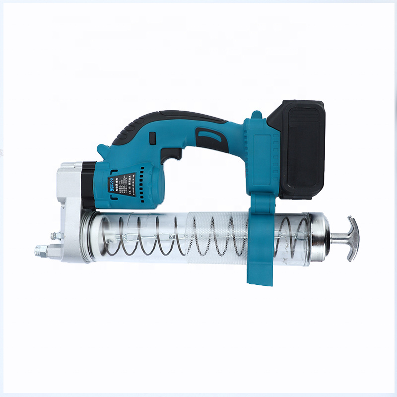 10000PSI 21V electric grease pump battery operated High-pressure Excavator Grease Gun electric cordless grease gun