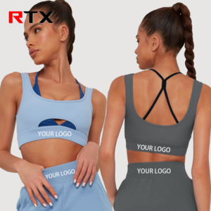 Sports Bra Wholesale Crossing Beauty Back Nylon Breathable Yoga Fitness Strappy Sports Bra Sexy Bras