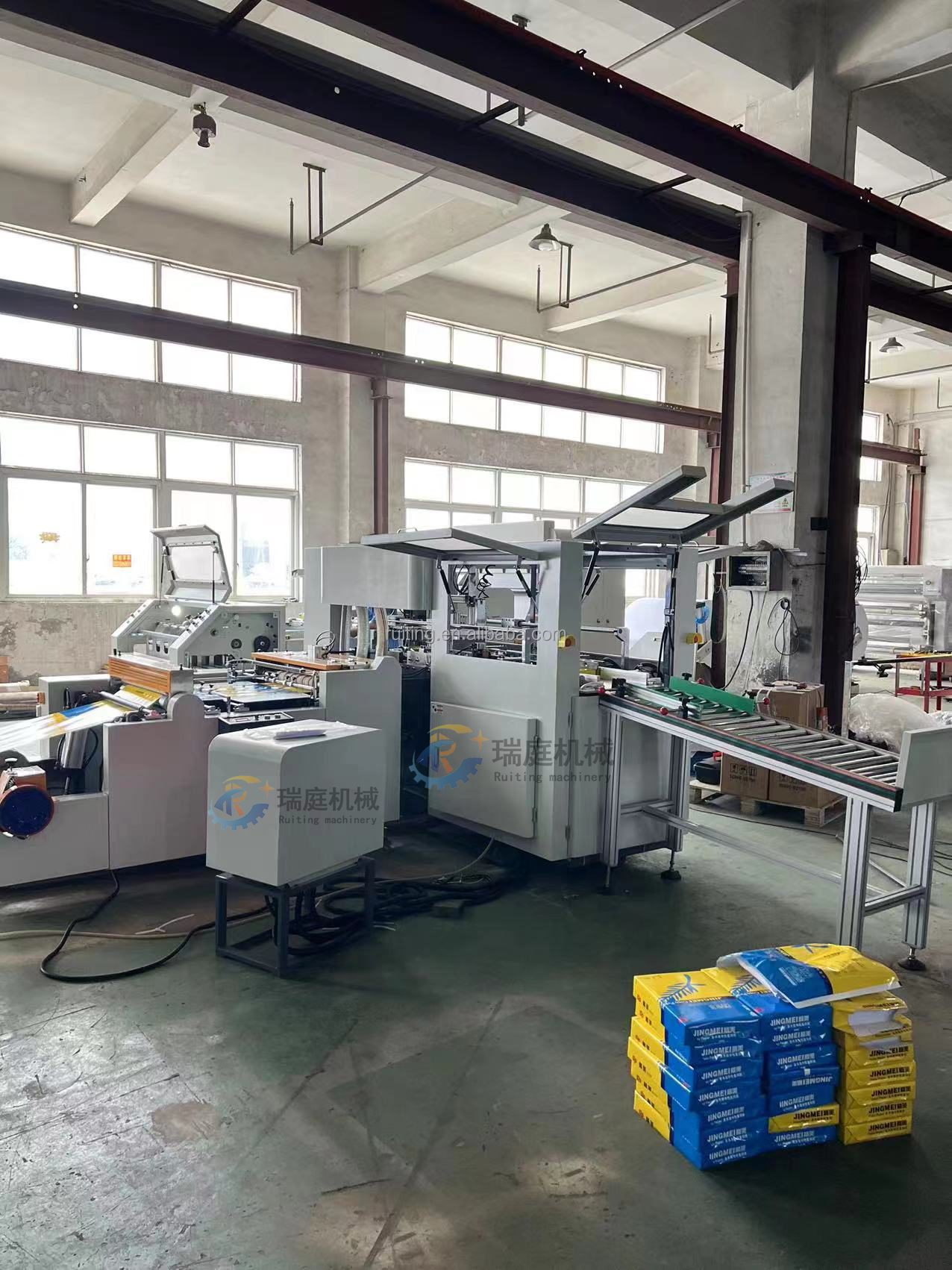 RTHA-1400 automatic jumbo roll cross cutting High Productivity A4 paper making process packing machine