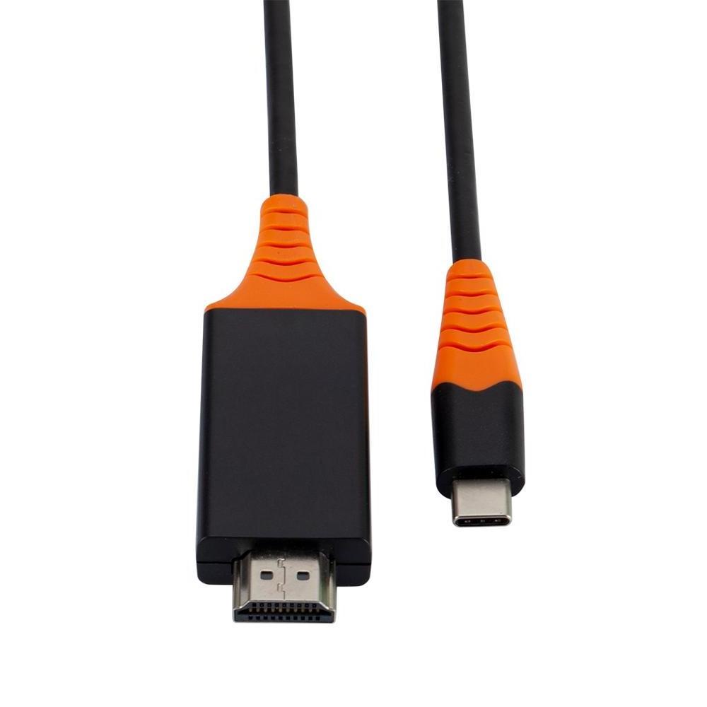 New Product 2M usb c to hdmi converter cable for phones High quality usb 3.1 to hdmi adapter for samsung for macbook