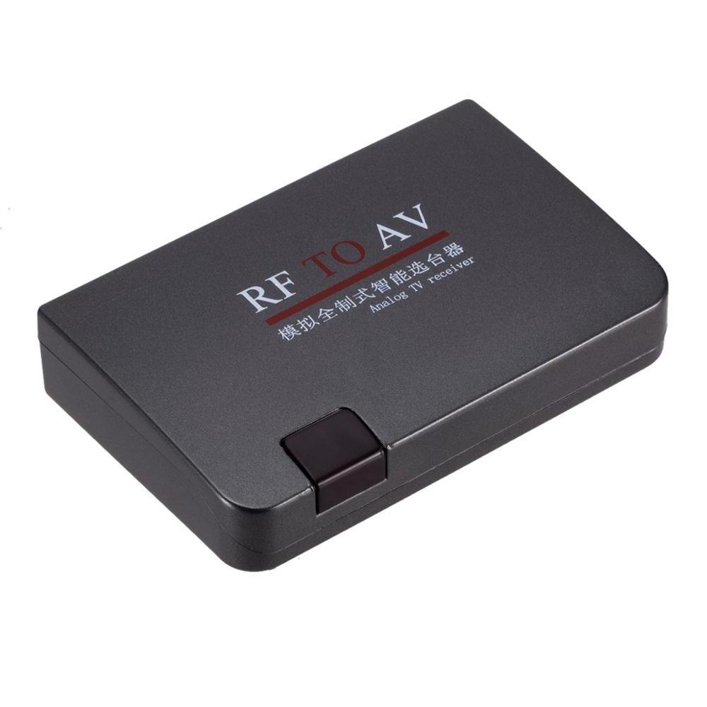 RF to AV Analog Video Audio Cable TV Receiver Converter Switch USB Modulator