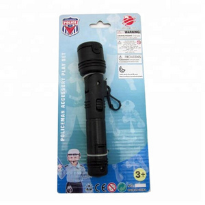 Children Policemen Accessory Play Set Mini Police Flashlight Toy