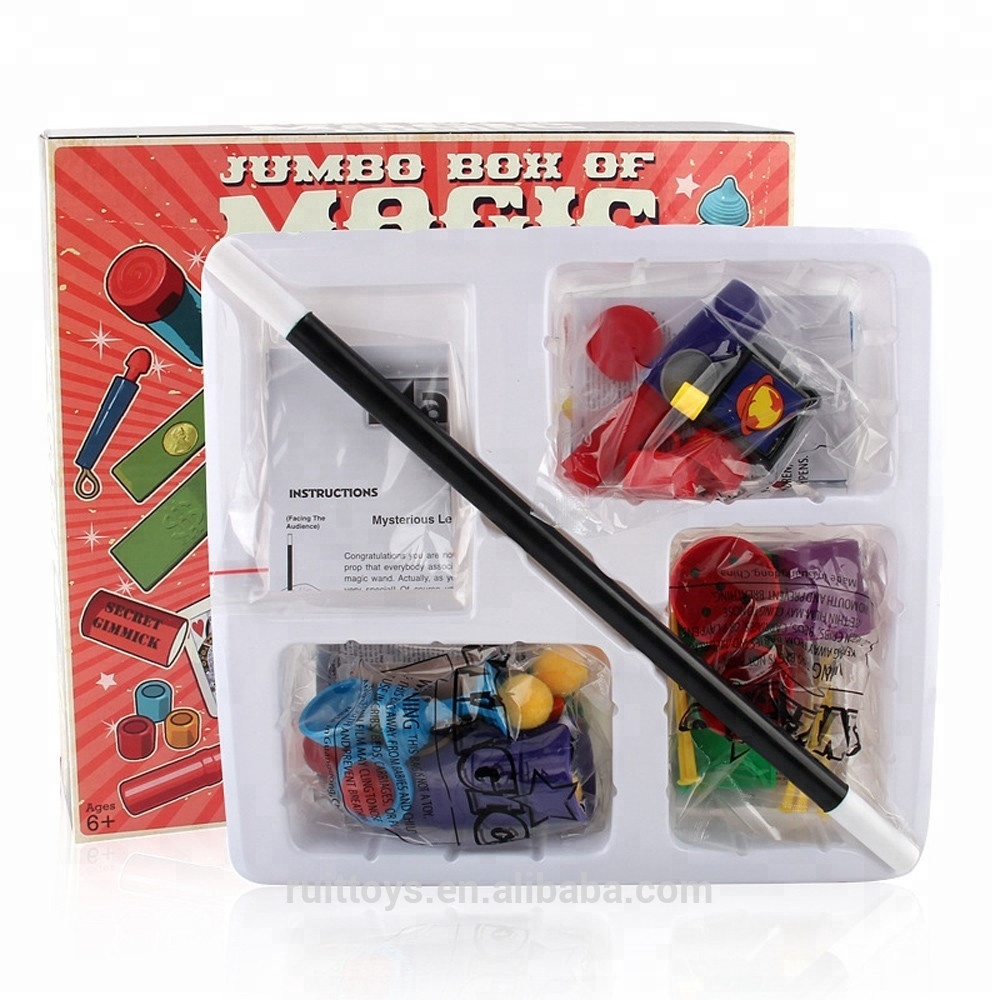 Newest Magic Game Professional Plastic Magic Trick Box Set