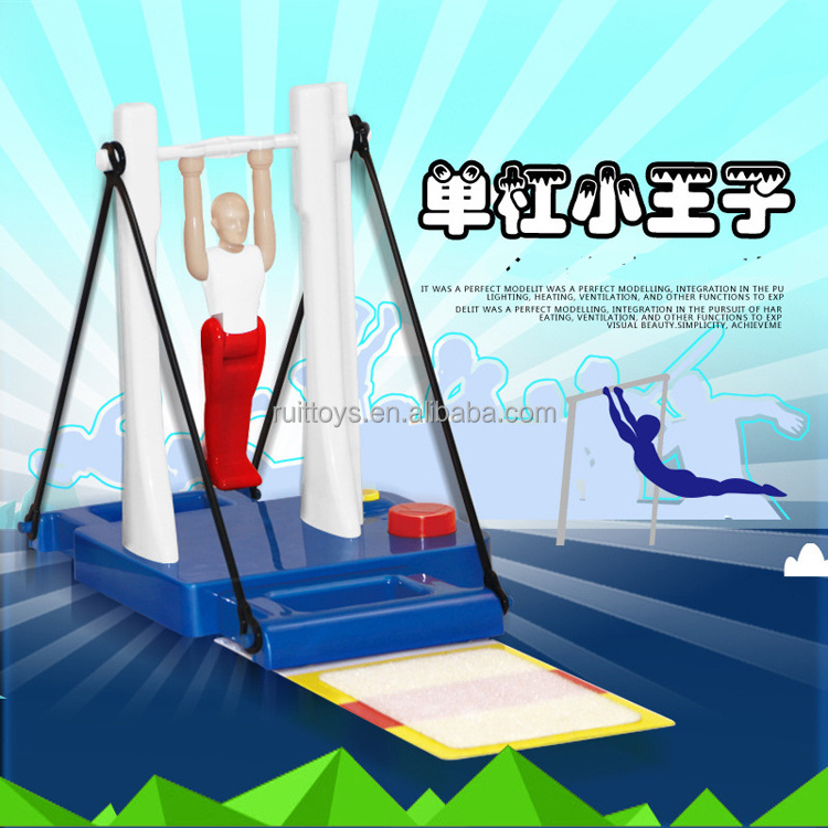 Crazily Rotate Prince of Horizontal Bar Single Pole Swing Game Toy