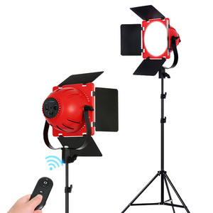 80w LED Video Light Bi-Color Redhead Light Film Studio Photographic Lighting Live Streaming Video Fill Lamp