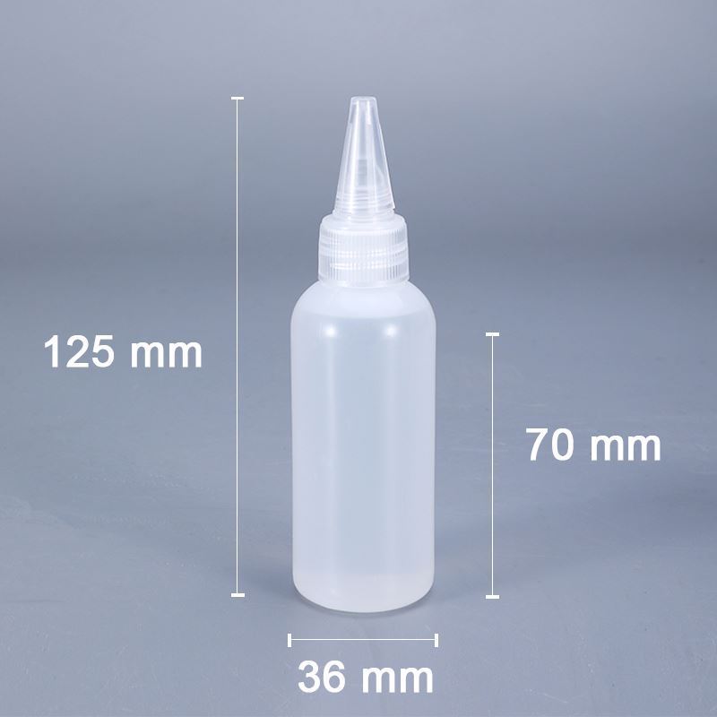 60ml Small Plastic Squeeze Bottles Supplier For Liquid Glue Package