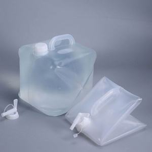 10L 20L LDPE Folding Collapsible Jerry Can For Fuel Oil Water Container