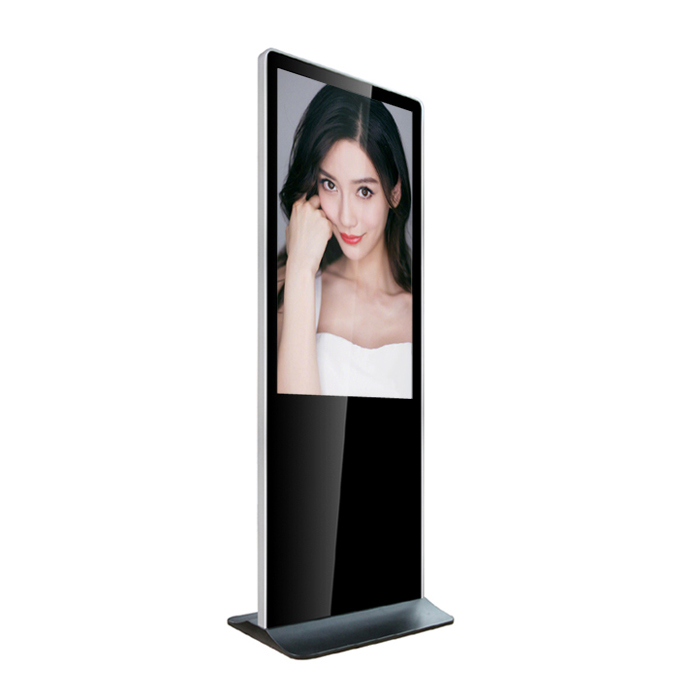 49inch interactive advertising kiosk 49 inch floor standing totem android display touch screen